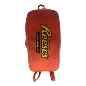 Reese's Peanut Butter Cups Hershey World Candy Chocolate 15x8" Backpack Bag